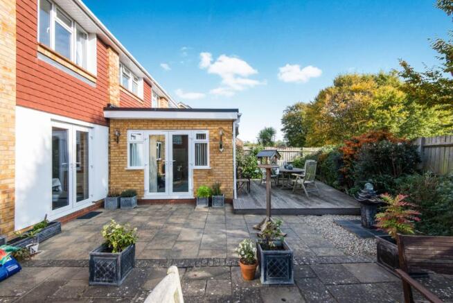 Rear garden view