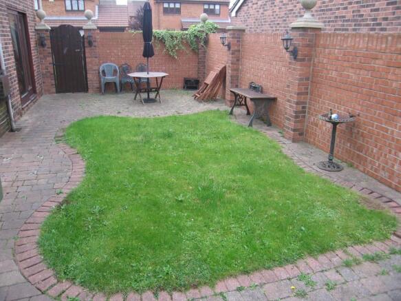 Rear garden