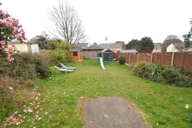 Rear gardens