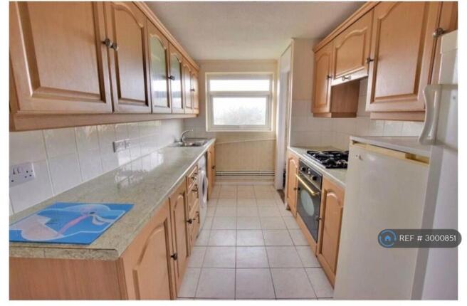 Spacious Kitchen With Appliances