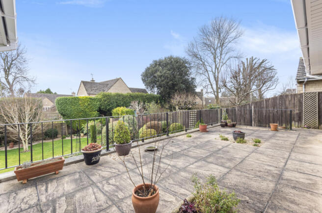 Rear Patio