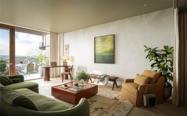 2-bed flat on Scenery House, Television Centre, Wood Lane, London, W12, £1,175,000