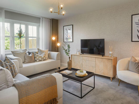Light and spacious lounge 