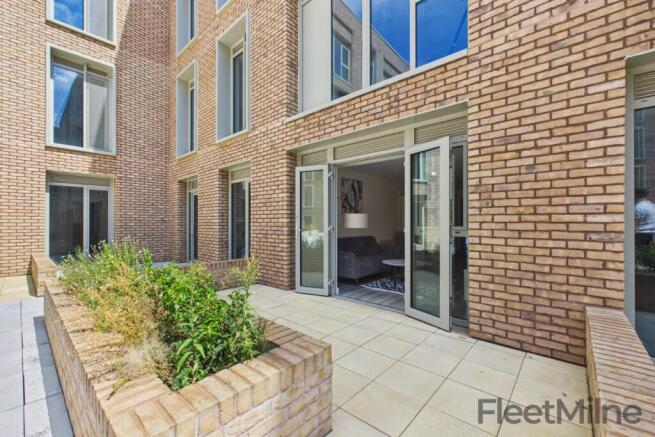 Private patio area