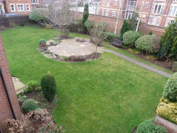 View over gardens