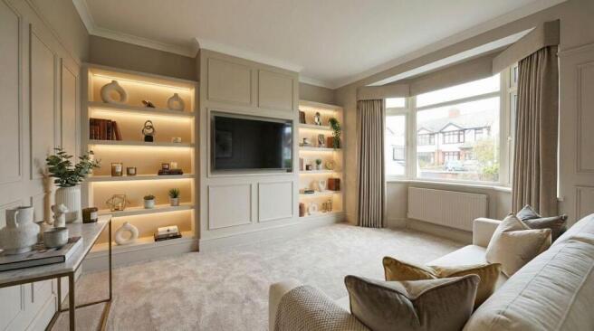 Millbrook Lane Reception Room Potential
