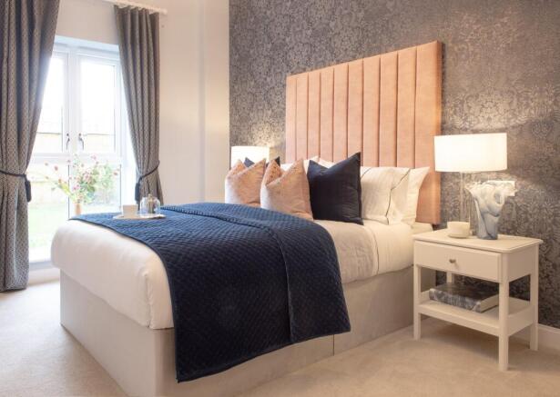 Show home bedroom