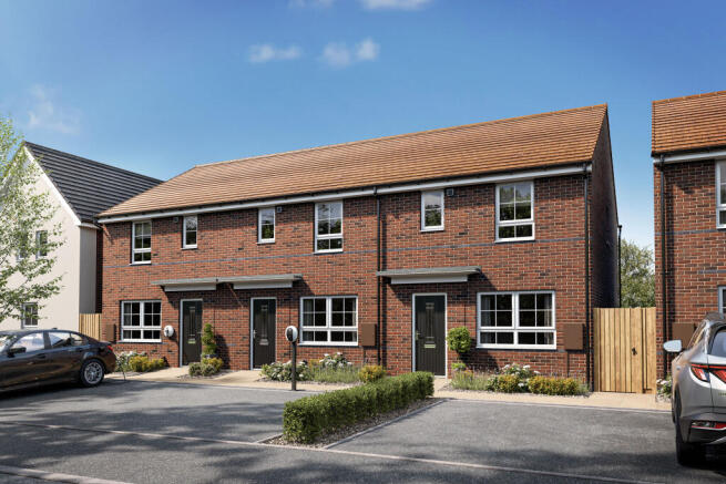 3-bed semi-detached on Ashchurch, 
Tewkesbury, 
Gloucester, 
GL20 7GG, £318,995