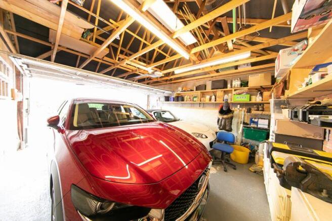 Double garage