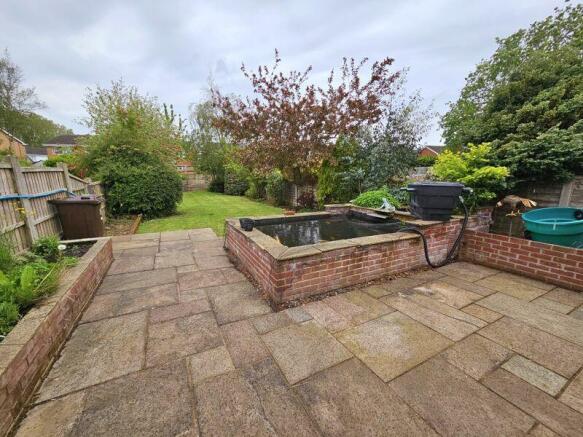 Rear Garden & Pond