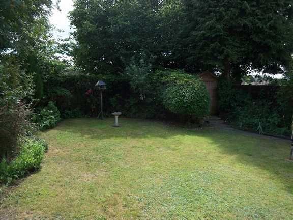 Rear garden