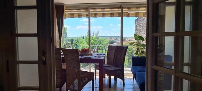 Veranda avec vue