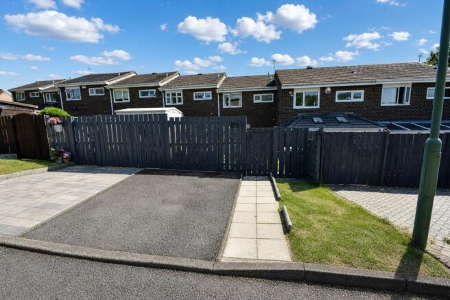 Rear Driveway