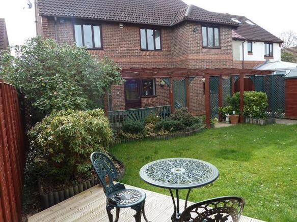 Rear of Property
