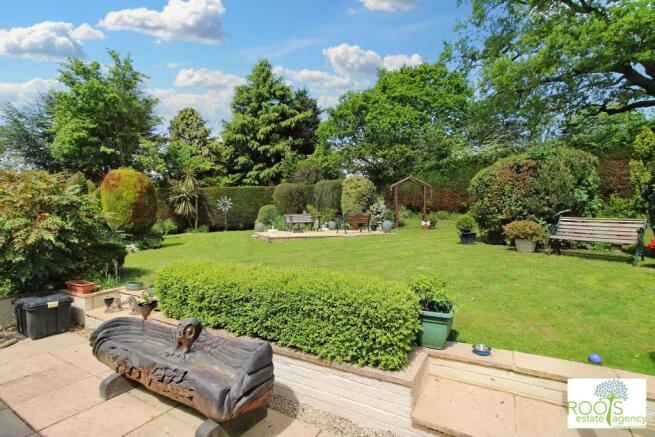 Rear garden