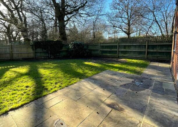 Patio Area of Garden