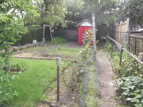Rear garden