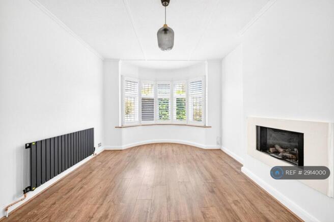 Living Room With Bay Window