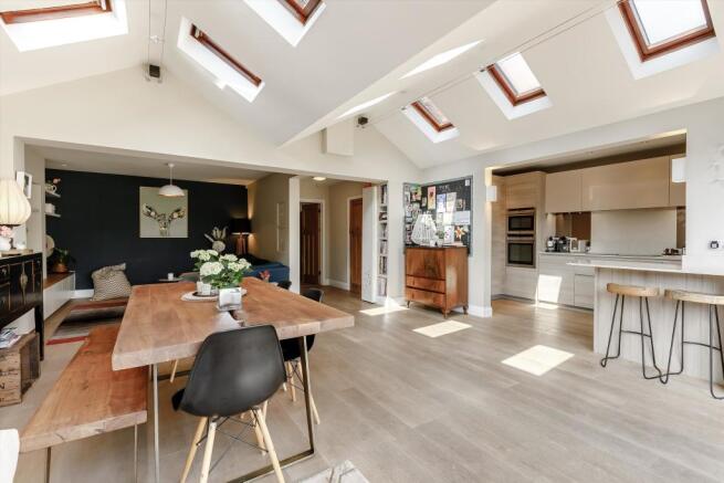 Kitchen/living/dinin