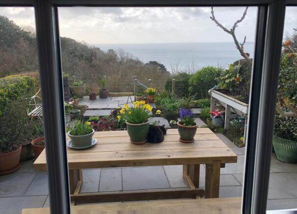 View from the lounge