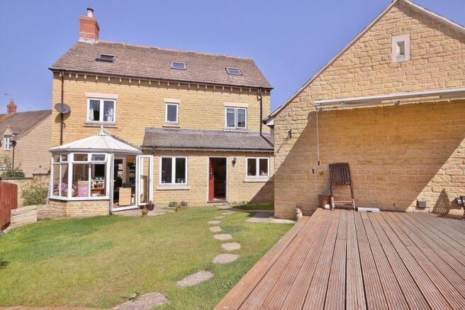 Rear of Property