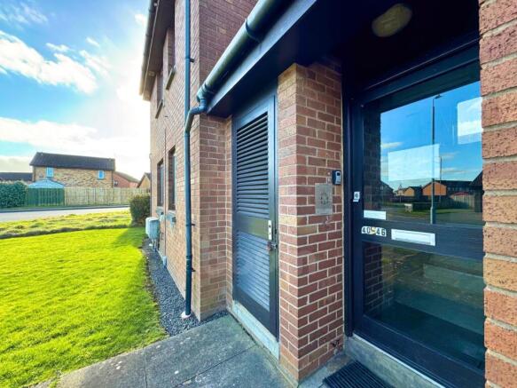 Campus Crescent external door