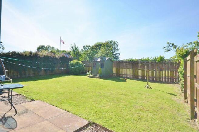 Rear garden