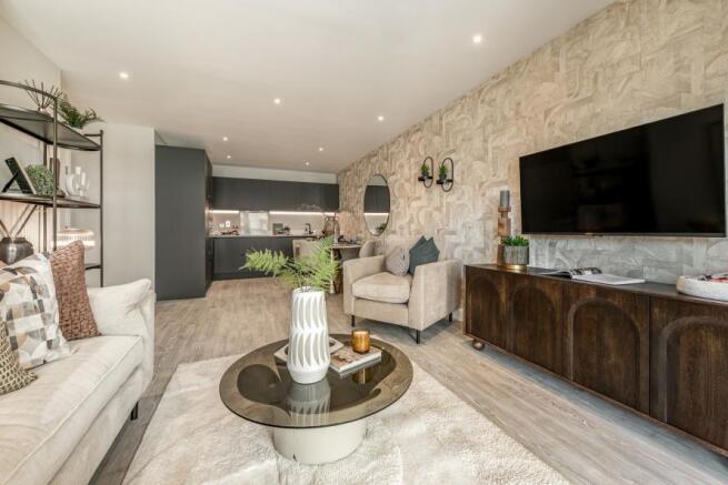 Wren Show Apartment Open Plan Living