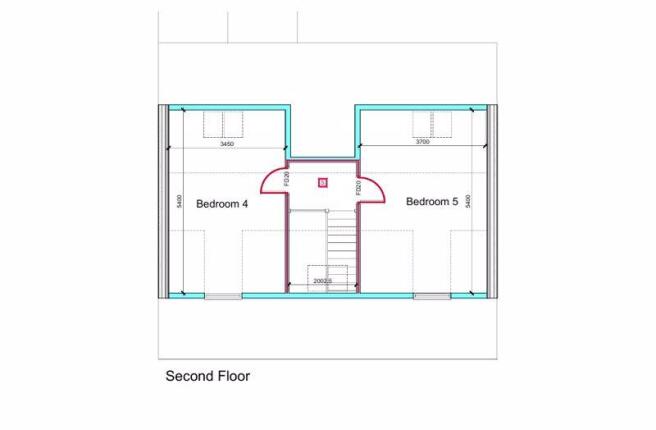 Second floor plan