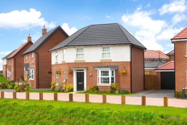 External view of the four bedroom Ashington