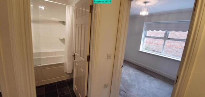 Bathroom and Main Be