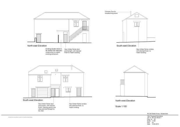 Proposed Elevations