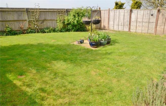Rear garden