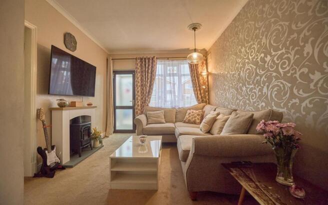 Through Lounge Dining room to Front