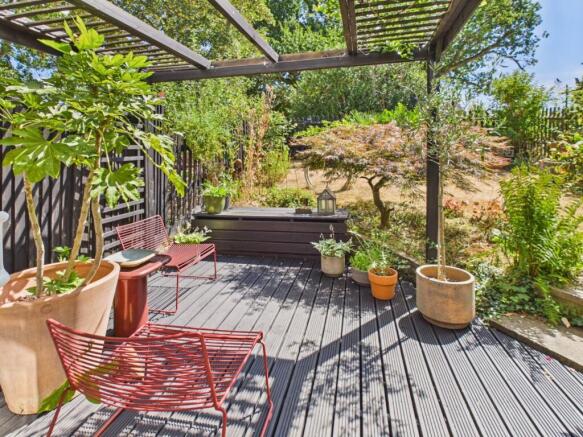 Rear Garden Deck
