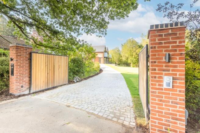 Entrance to Property