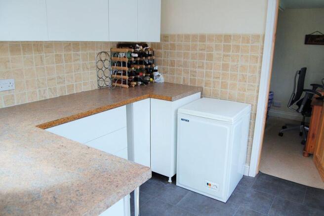 STUDY/WORKSHOP AND KITCHEN