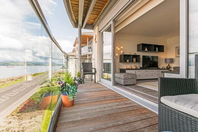 balcony and views