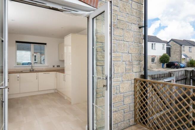 Kitchen From Decking
