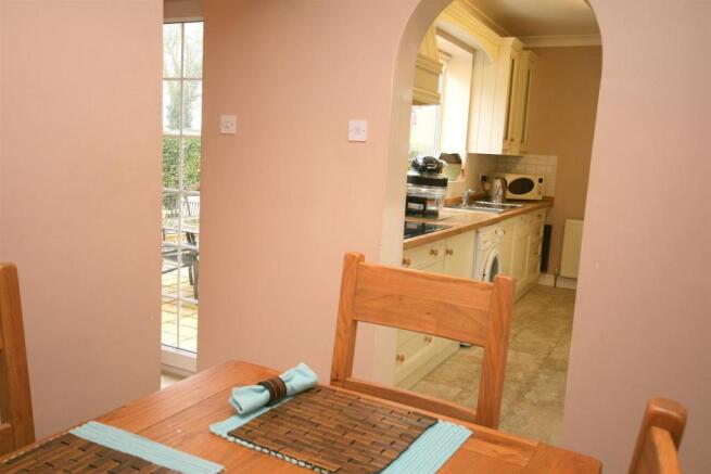 Breakfast Room to Kitchen.
