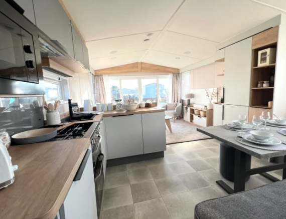 Modern Kitchen And Dining Area In The Swift Mosell