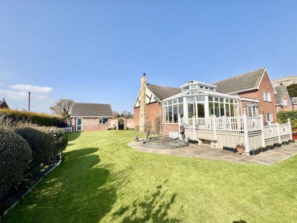 Rear garden