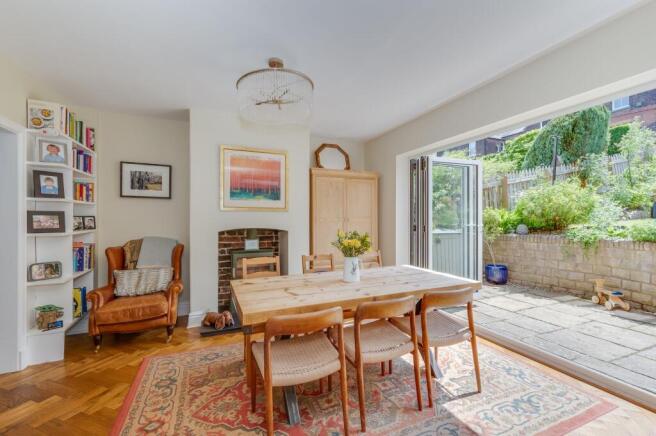 KITCHEN, DINER AND LIVING ROOM