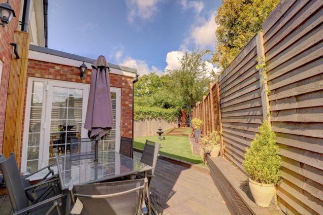 Rear garden