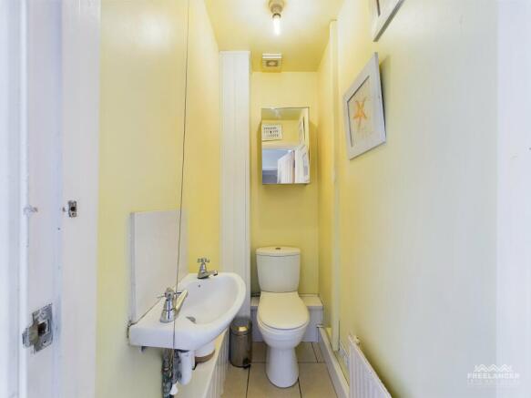 Downstairs cloakroom