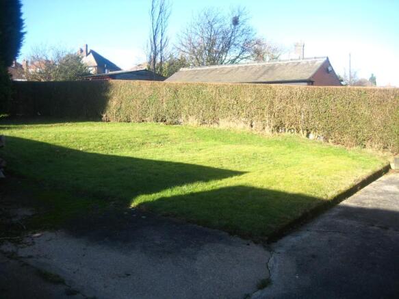Rear garden