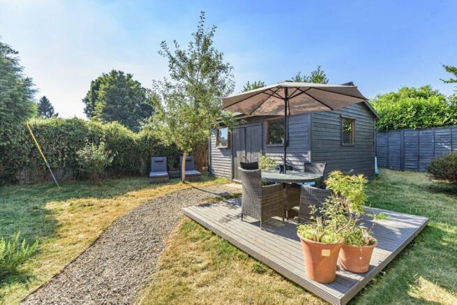 Outbuilding and Deck