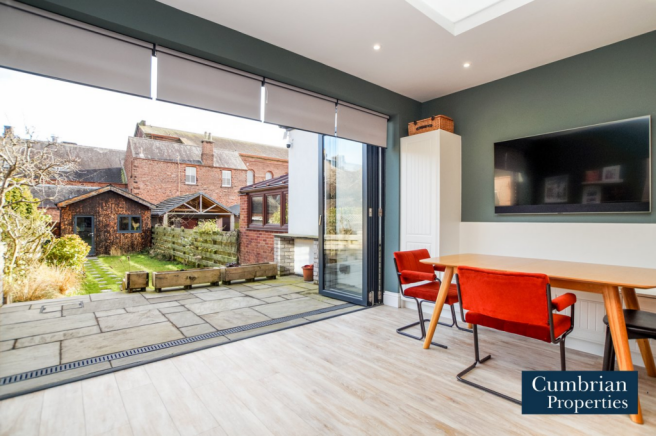 Bi-fold doors onto garden