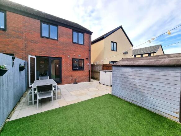 Rear garden