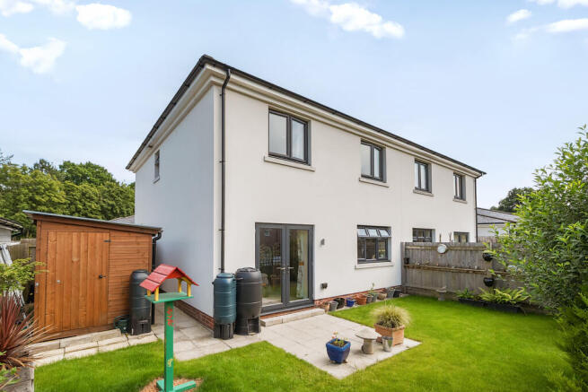 Rear of Property